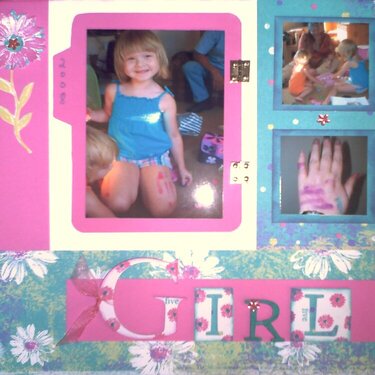 Birthday Girl - Right Layout