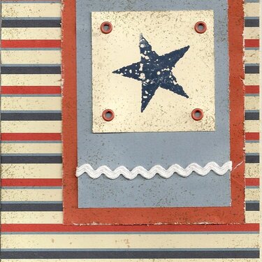Star &amp; Stripes card