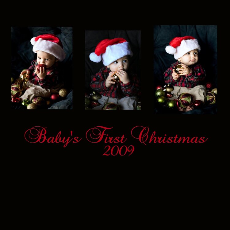 Baby&#039;s first Christmas