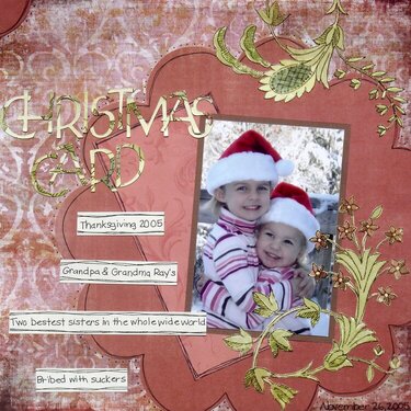 Christmas Card Photo 2005