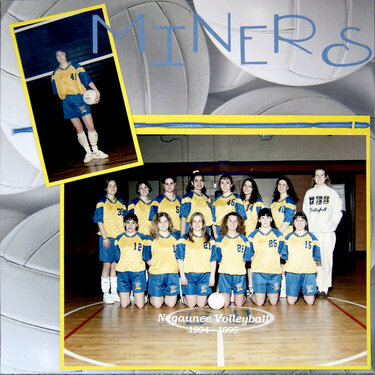 Miners Volleyball Left