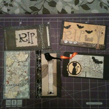 Halloween Tags for Pennysan&#039;s swap