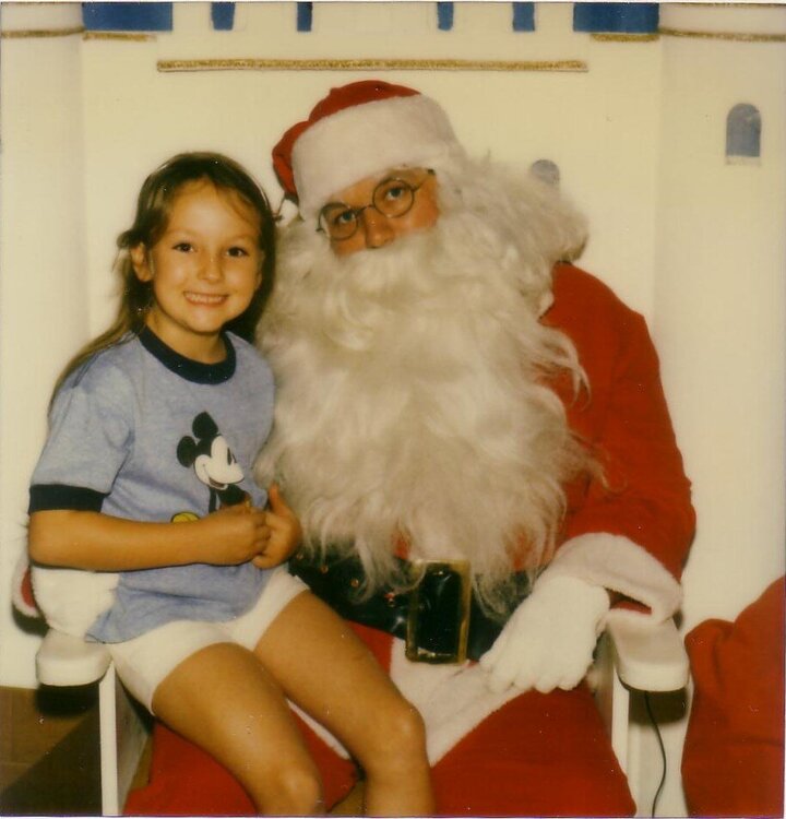 Stacy and Santa