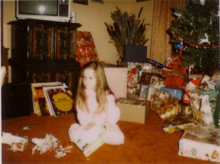 Stacy Opening Presents