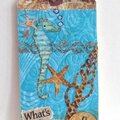 June Tag Swap-Summertime with embossing theme
