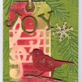 Tim Holtz 12 days of Christmas Tags-day 1