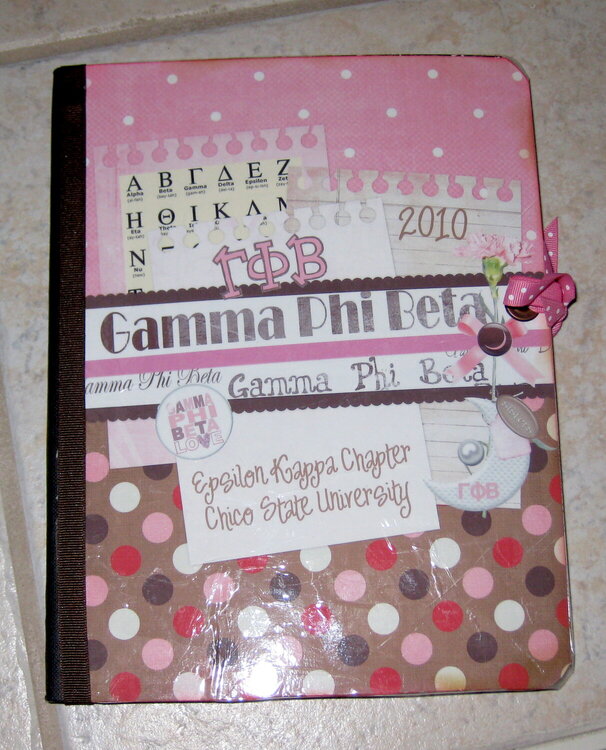 Sorority Composition Book