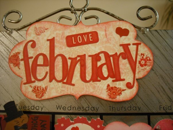 February Calendar- Detail