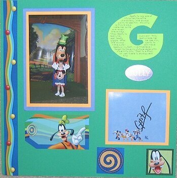 Goofy, Disney October 2005