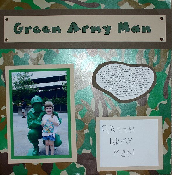 Toy Story, Green Army Man, Disney October 2005