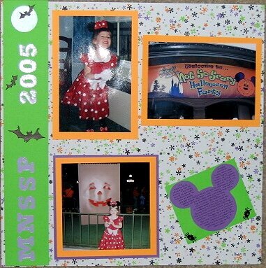 Mickey&#039;s Not So Scary Halloween Party, Disney October 2005