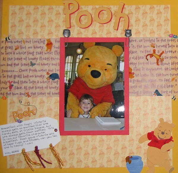 Crystal Palace Pooh Bear Disney World May 2006