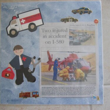 cover page of accident