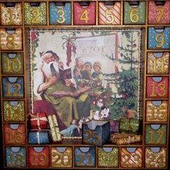 Advent Calendar with Reversible Boxes - Side 1