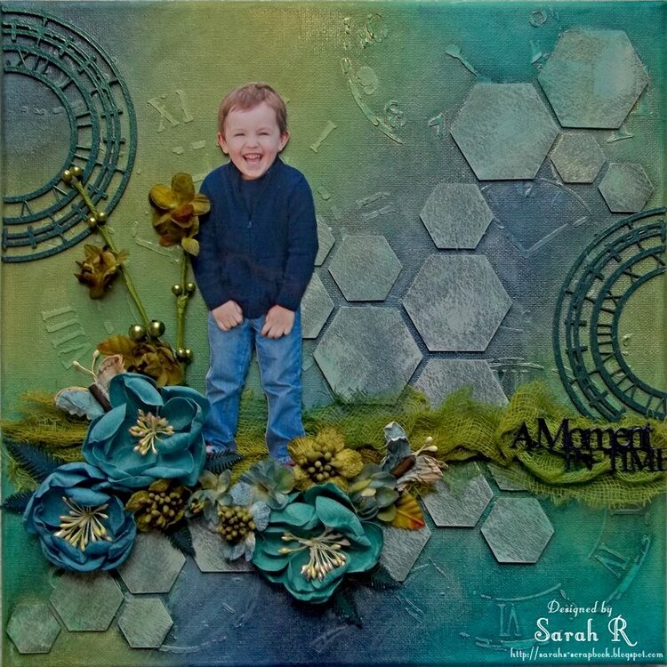 A Moment in Time Canvas ~~~Imaginarium Designs and Lindy&#039;s Stamp Gang~~~