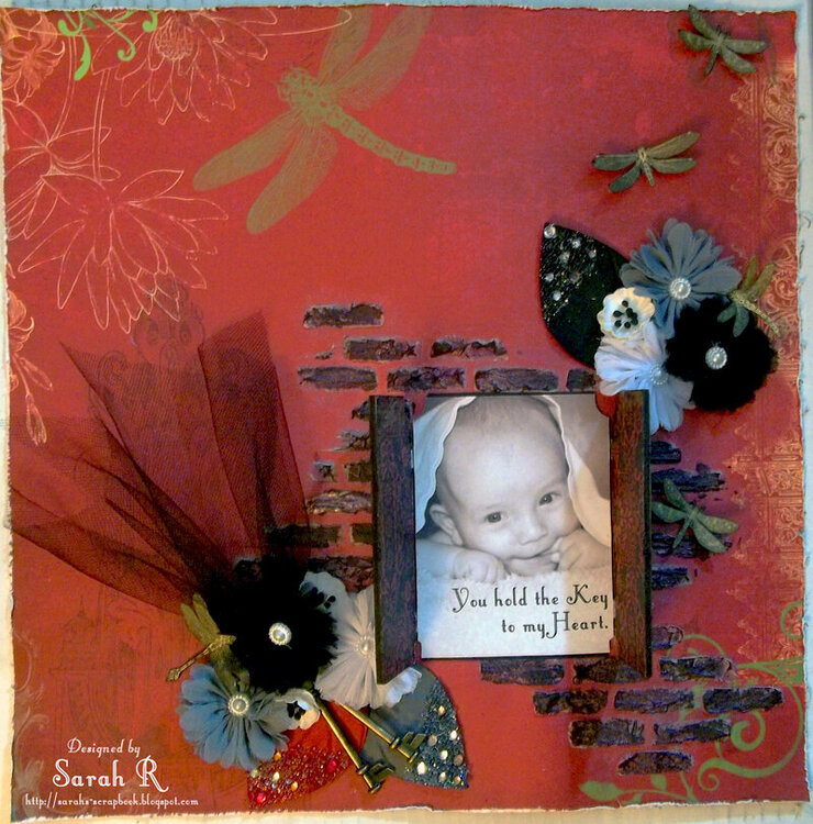 You Hold The Key To My Heart ~~ScrapThat! November Kit~~