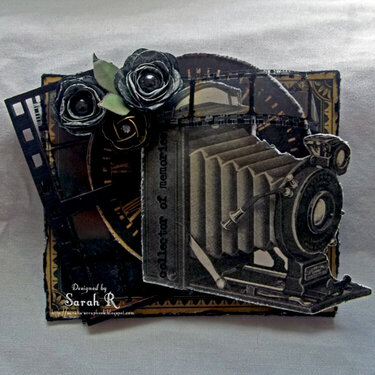 Collector of Memories - Camera ATC ~~~Scraps of Darkness~~~