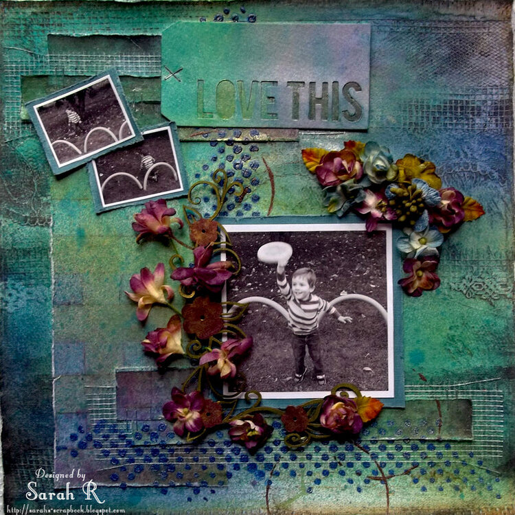 Love This ~~Scraps of Darkness November &quot;Water Lilies&quot; Kit~~