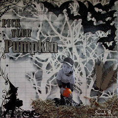Pick Your Pumpkin ~~Scraps of Darkness October "Gothic" Kit~~