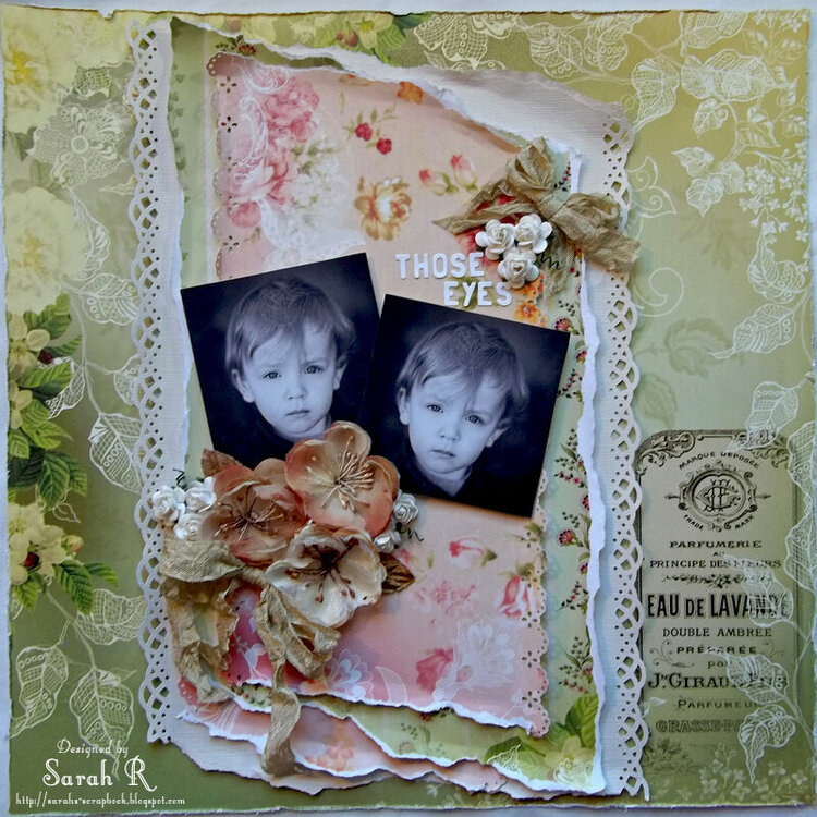 Those Eyes ~~ScrapThat! March Kit Reveal~~