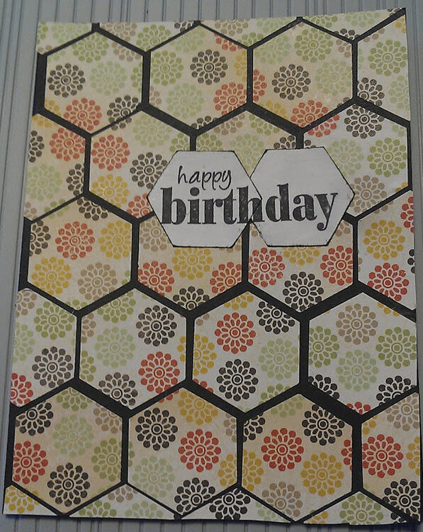 Hexagon Birthday