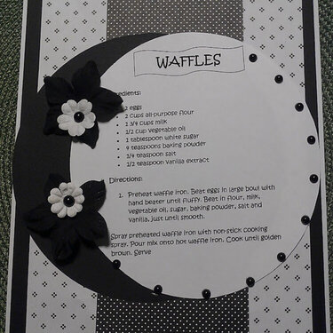 Waffle Recipe