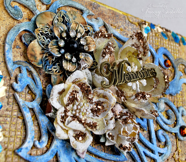 Mixed Media Blessings Box Featuring Leaky Shed Studio Chipboard