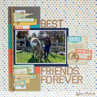 Best Friends Forever Layout - Leaky Shed Studio