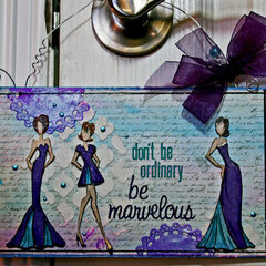 Be Marvelous Door Hanger