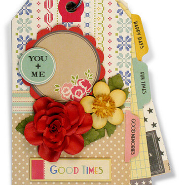 Paper Blossoms 5 &amp; Dime Tag Book