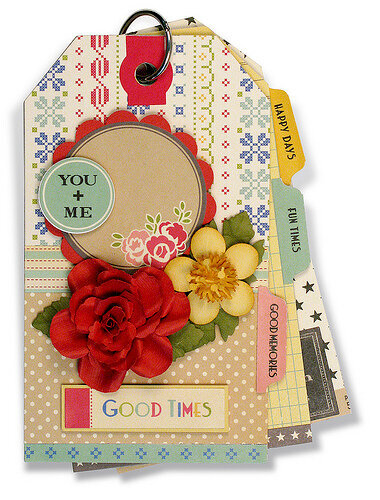 Paper Blossoms 5 &amp; Dime Tag Book