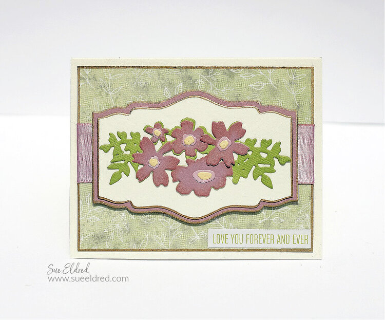 Floral Silhouette Card