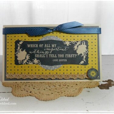 Jane Austen Card