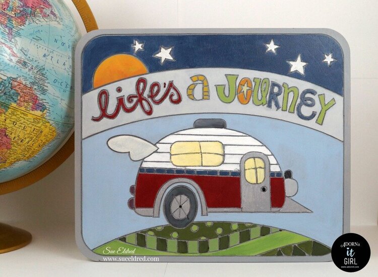 Life&#039;s a Journey Plaque