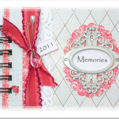 "Memories" 4"x5" mini album