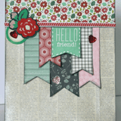 Hello Friend - Paper Bakery Kit