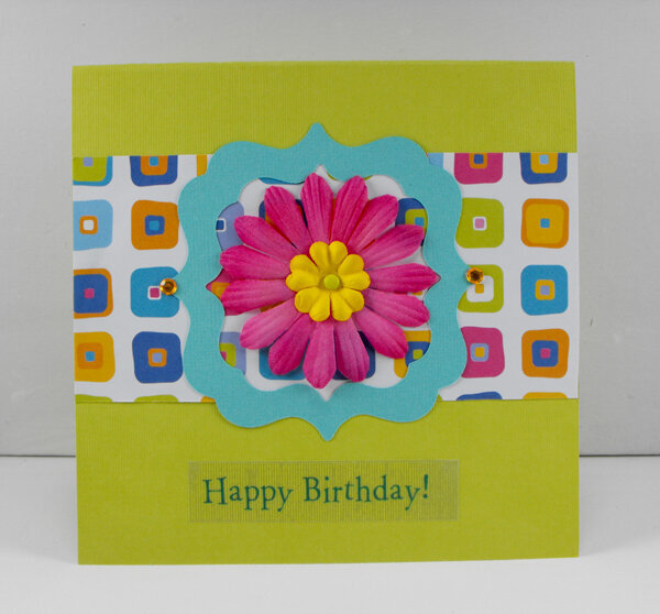 A Bright Happy Birthday Card