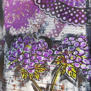 Art Journal - purple 1