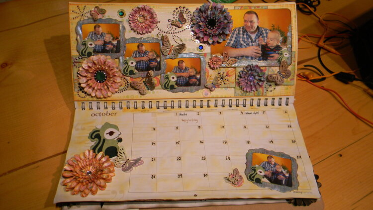october calender page 2012
