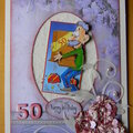 Hubby's 50th b-card