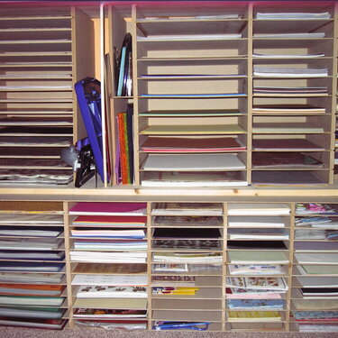 paper shelves