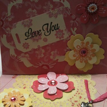 Love You Easel Card