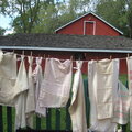Vintage Laundry Line