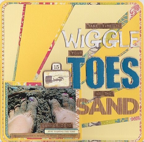 {Take Time To Wiggle Your} Toes In The Sand