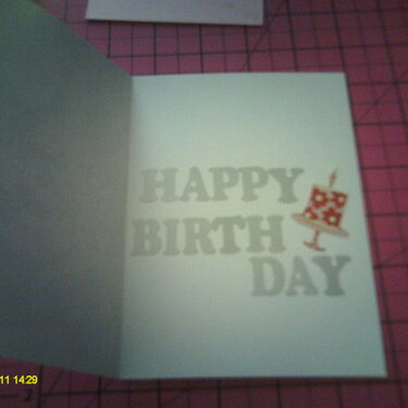 Birthday card 2 inside