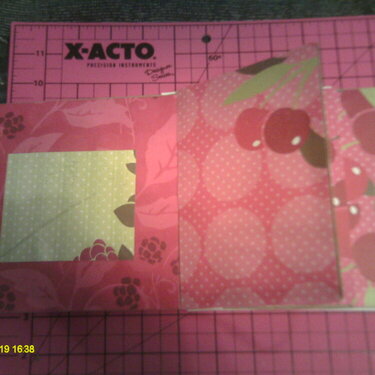 Mini Paper Bag album page 1-2