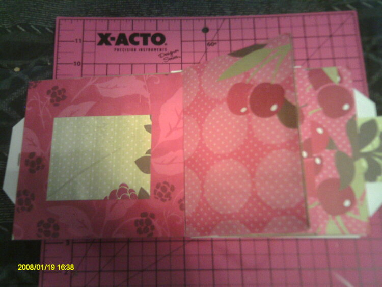 Mini Paper Bag album page 1-2