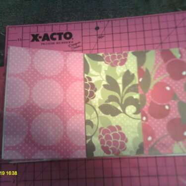 Mini Paper Bag album page 3-4