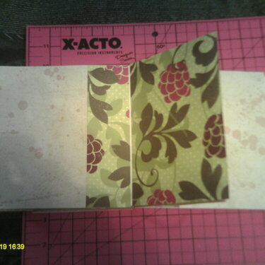 Mini paper bag album