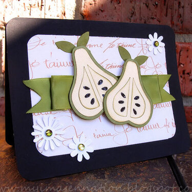 The Perfect Pear Card